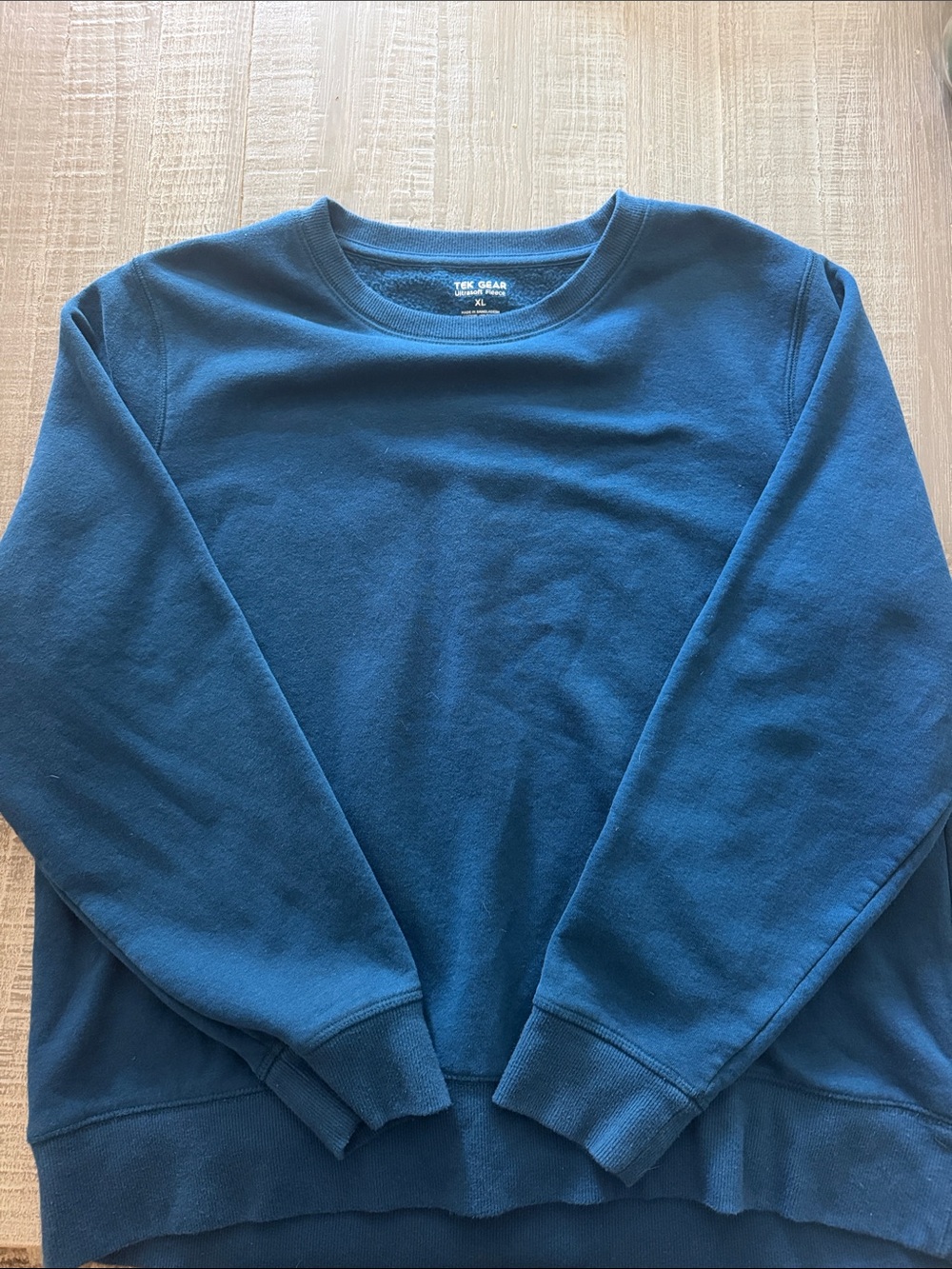 Tek Gear Men's Blue Crewneck Sweater